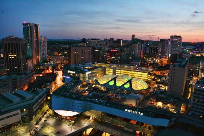 Grand+Central+%26+New+Street+Station%2c+Birmingham%2c+UK+-+City+architecture